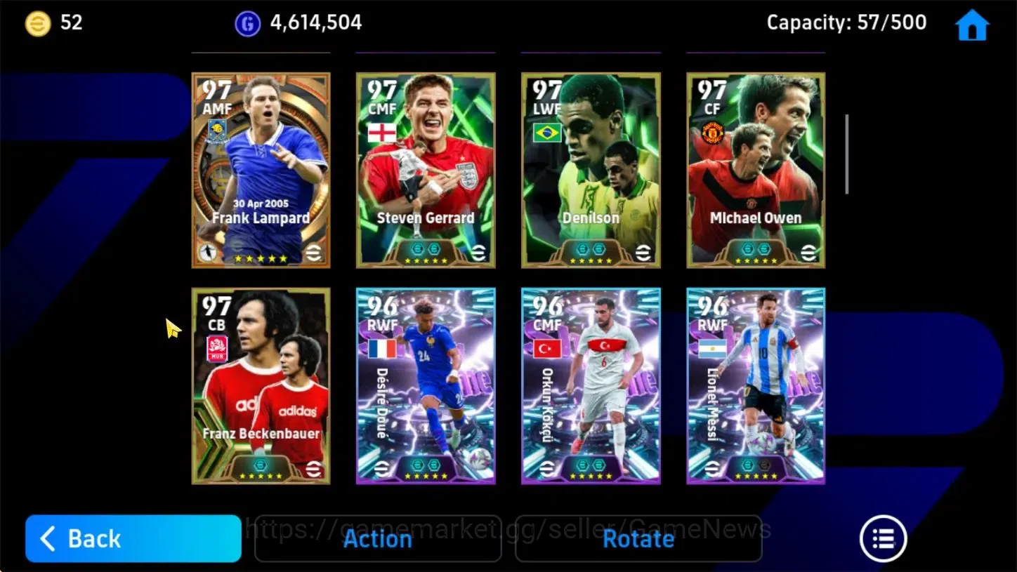 eFootball Accounts Android|BigTime Lionel Messi,Frank Lampard,Diego F image 11