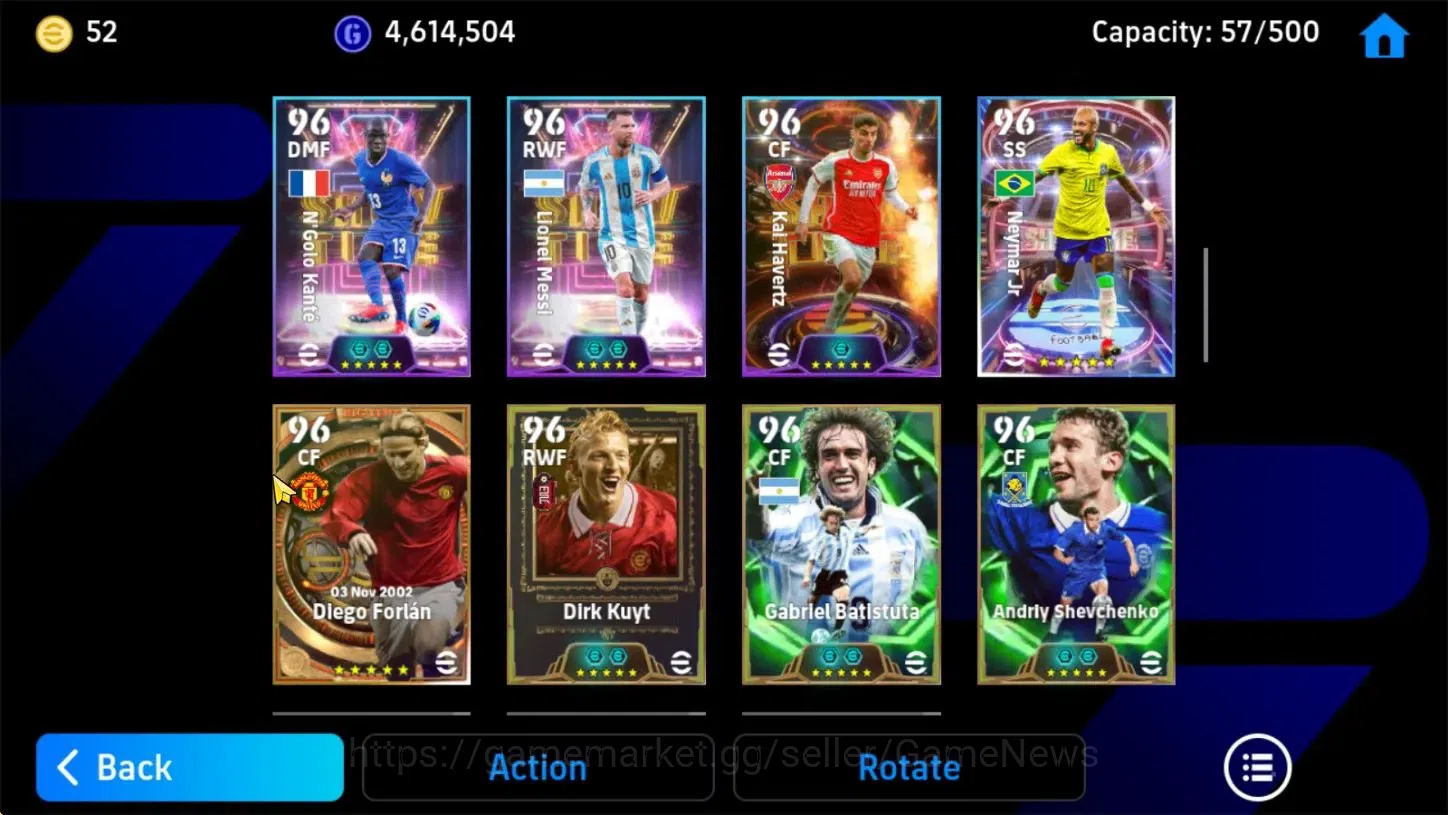 eFootball Accounts Android|BigTime Lionel Messi,Frank Lampard,Diego F image 12