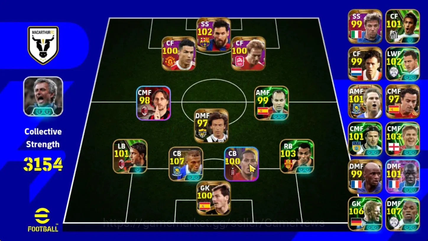 eFootball Accounts Android|BigTime Lionel Messi,Frank Lampard,Diego F image 2