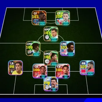eFootball Accounts High-End Android|Power 3159|Big Time Ousmane Dembele & Raul|13 Epic Luis Suarez,Frank Rijkaard,Sergio