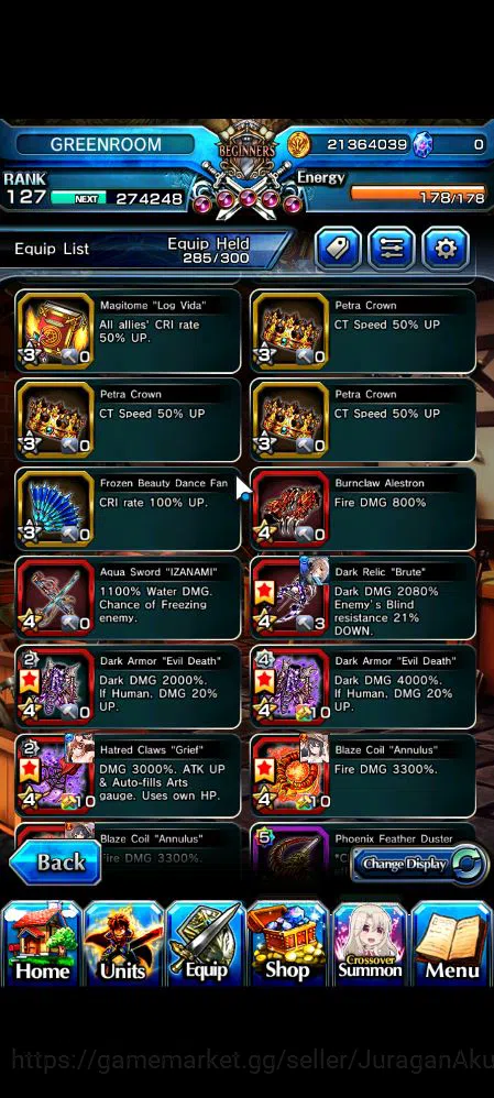 Grand Summoners Accounts Mid-Game Global|Rank 127|33 Ascend|Summer(MiyuTW,Luvia&RinTW,ChloeTW),BetaTW,EmiyaTW,Hazuki,WH 10