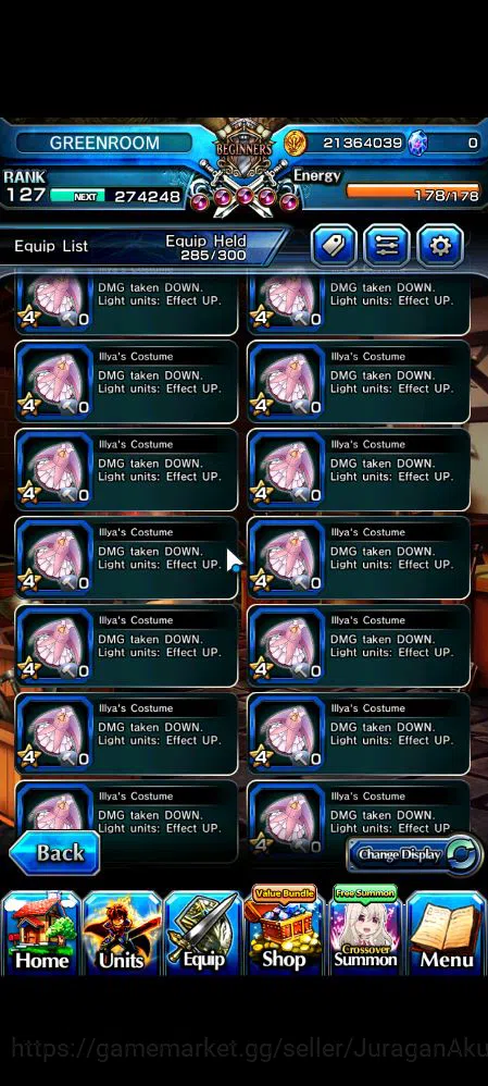 Grand Summoners Accounts Mid-Game Global|Rank 127|33 Ascend|Summer(MiyuTW,Luvia&RinTW,ChloeTW),BetaTW,EmiyaTW,Hazuki,WH 12