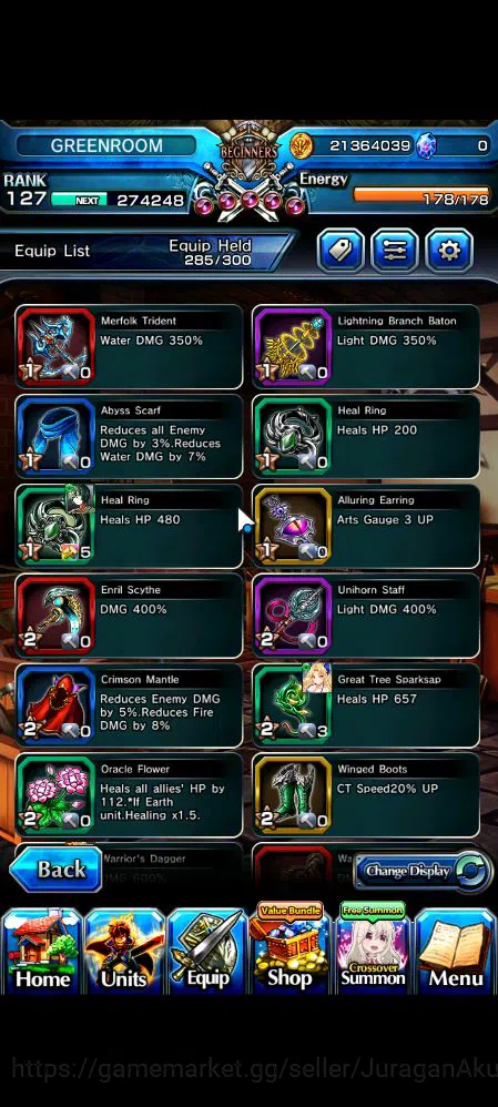 Grand Summoners Accounts Mid-Game Global|Rank 127|33 Ascend|Summer(MiyuTW,Luvia&RinTW,ChloeTW),BetaTW,EmiyaTW,Hazuki,WH 3