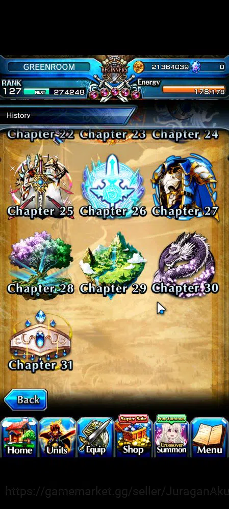 Grand Summoners Accounts Mid-Game Global|Rank 127|33 Ascend|Summer(MiyuTW,Luvia&RinTW,ChloeTW),BetaTW,EmiyaTW,Hazuki,WH 5