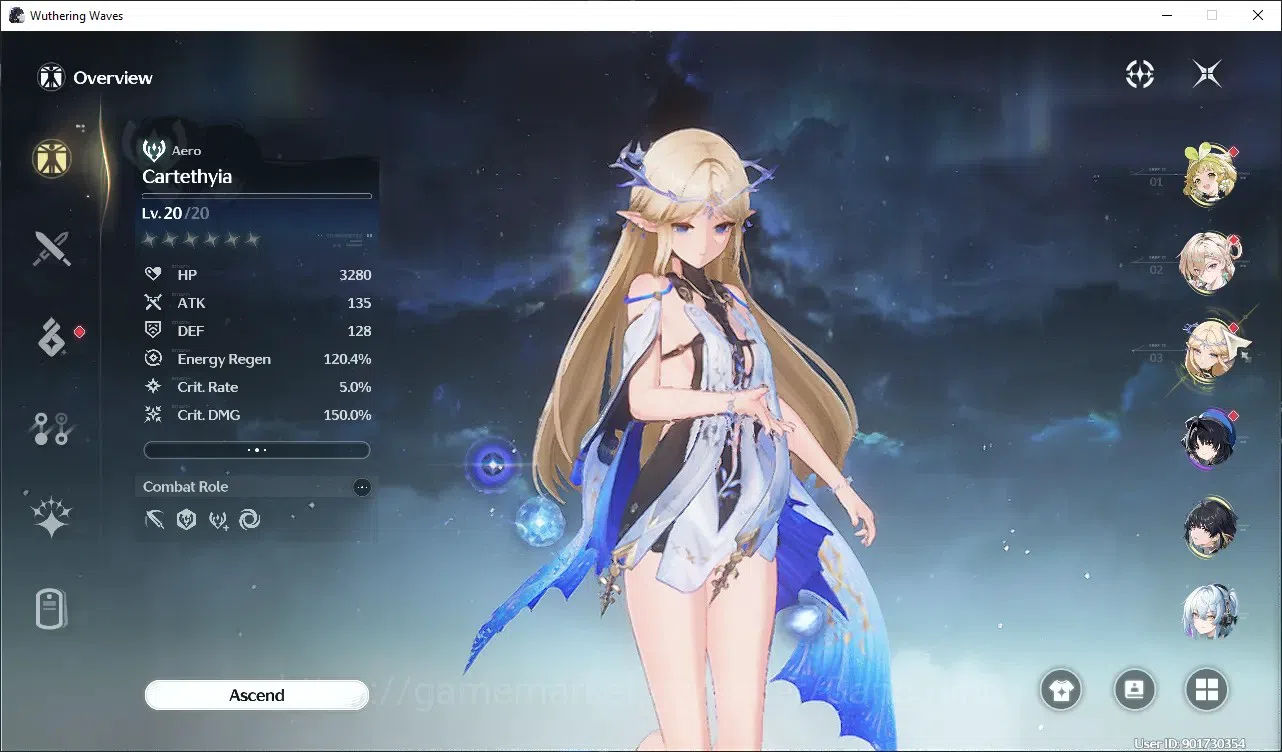 Wuthering Waves Accounts SEA |UL 7|Rank 1 | Starter |2x Char Limit[Cartethy image 14