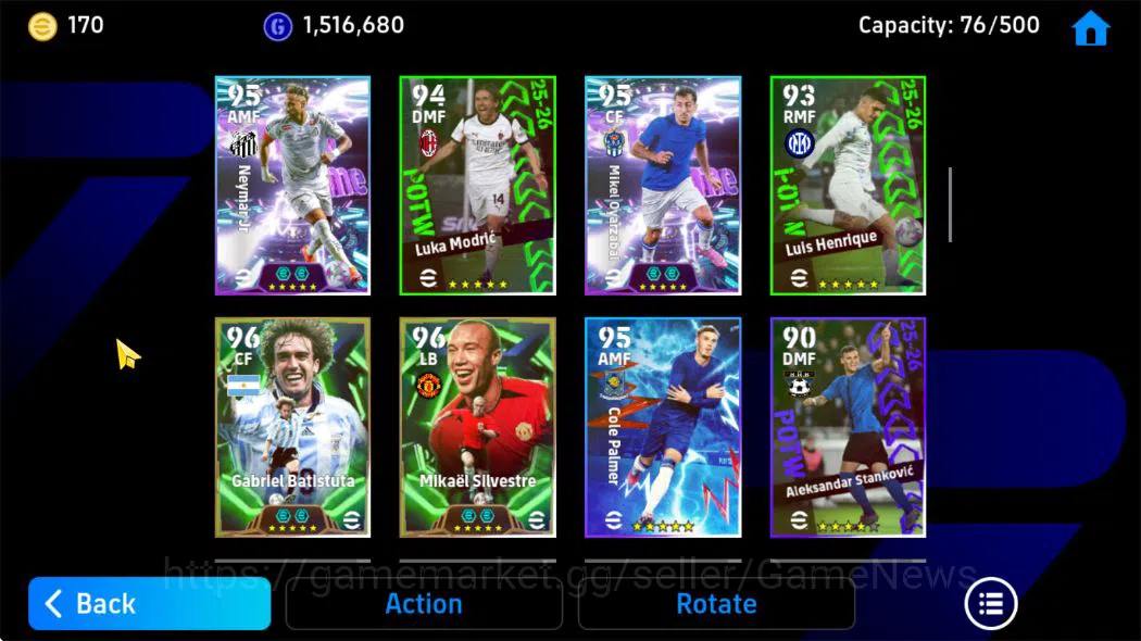 eFootball Accounts Mobile|Dirk Kuyt,BlitzCurler(Neymar Jr),PhenomFini image 14
