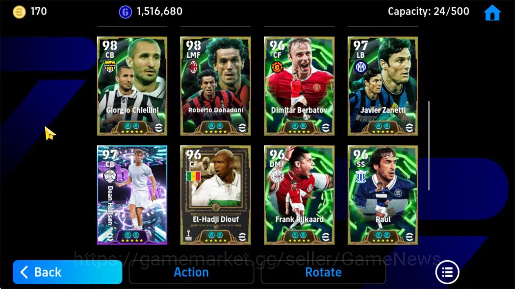 eFootball Accounts Mobile|Dirk Kuyt,BlitzCurler(Neymar Jr),PhenomFini image 5