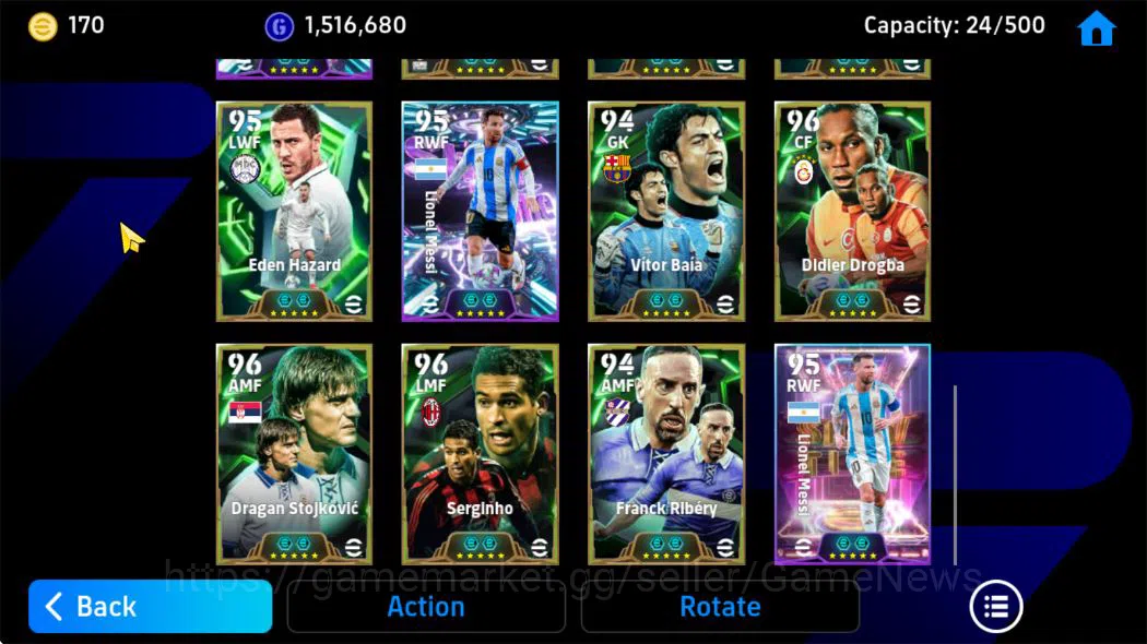 eFootball Accounts Mobile|Dirk Kuyt,BlitzCurler(Neymar Jr),PhenomFini image 6