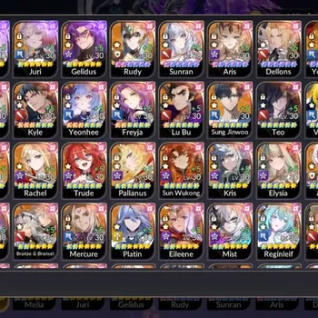 Seven Knights Re:Birth Accounts Global|4 EX7(FaiTC5,MeliaTC2,JuriTC1,GelidusTC1)|69 TC6(Rudy,Sunran,Aris,Etc)|22K