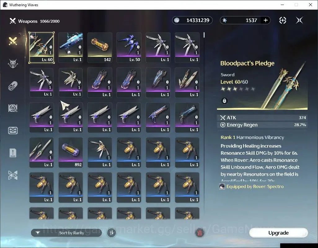 Wuthering Waves Accounts NA |UL 47|2 Limited| Lucy R5+Sign,Rebecca | 121 Lu image 5