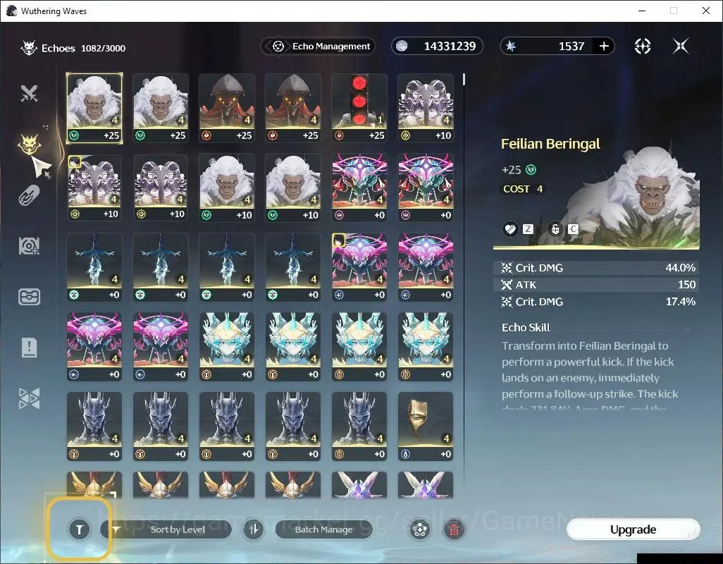 Wuthering Waves Accounts NA |UL 47|2 Limited| Lucy R5+Sign,Rebecca | 121 Lu image 6