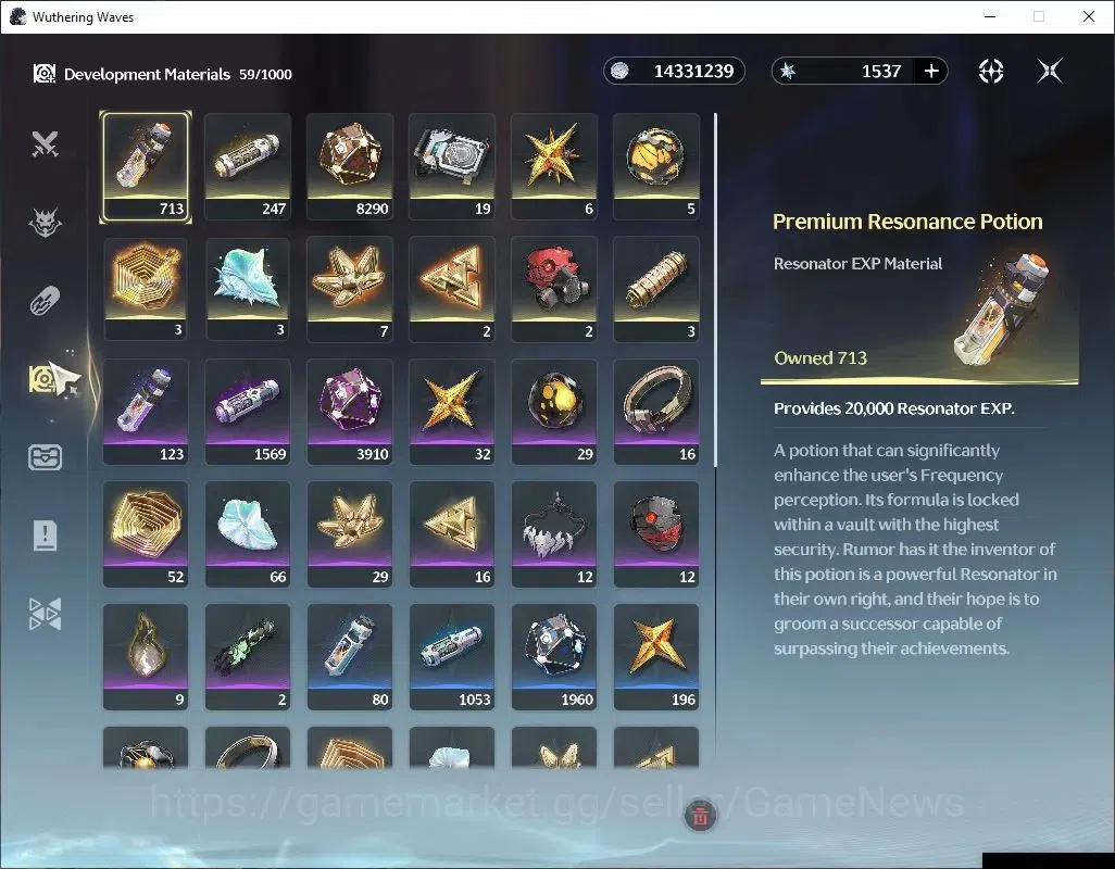 Wuthering Waves Accounts NA |UL 47|2 Limited| Lucy R5+Sign,Rebecca | 121 Lu image 7