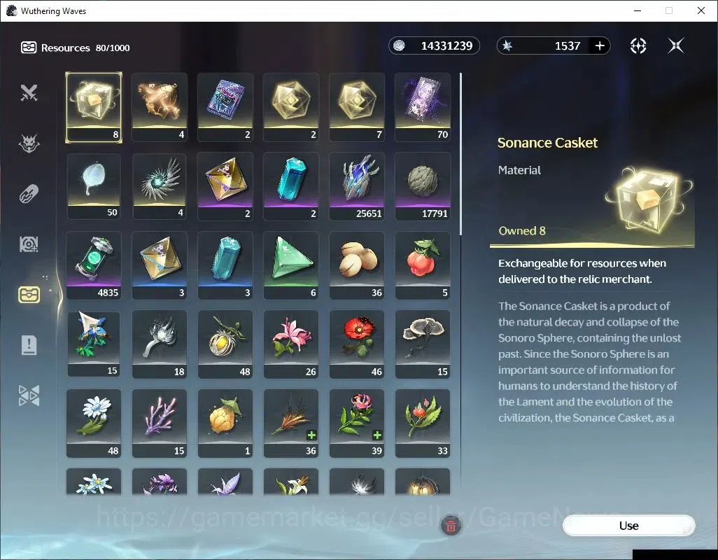 Wuthering Waves Accounts NA |UL 47|2 Limited| Lucy R5+Sign,Rebecca | 121 Lu image 8
