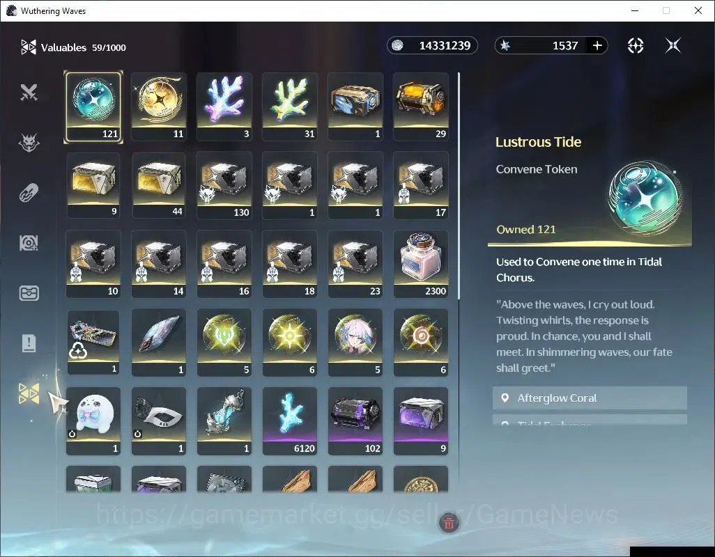 Wuthering Waves Accounts NA |UL 47|2 Limited| Lucy R5+Sign,Rebecca | 121 Lu image 9