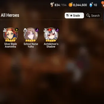Epic Seven Accounts Starter Global Unverif |Fresh Starter|3 ML(SN Yulha,SB Aramintha,Arc Shadow)|PoH+Bless ON|Stigma 4K|MM