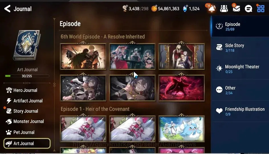 Epic Seven Accounts GLOBAL Unverif|NewEra|9 ML(NM LUna,BM Haste,Straze image 11