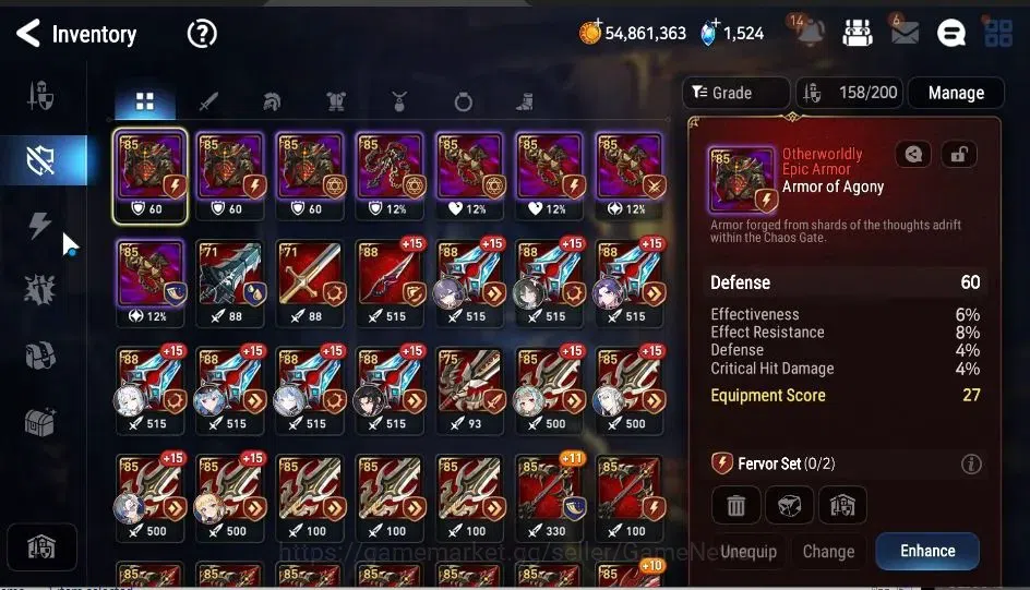 Epic Seven Accounts GLOBAL Unverif|NewEra|9 ML(NM LUna,BM Haste,Straze image 20