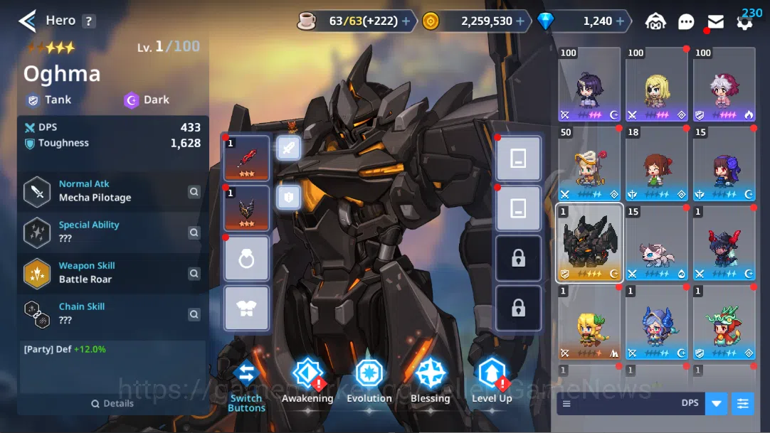 Guardian Tales Accounts ASIA 2| Lv 1 | Starter Collab Clevates(Klen, Aleci image 4