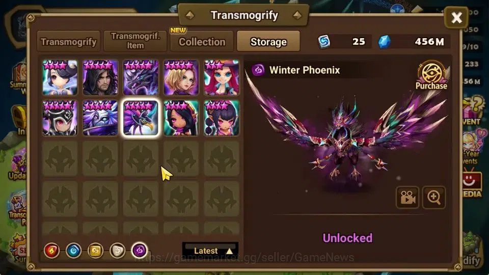 Summoners War: Sky Arena Accounts ASIA Lv100|3 LD[Maximilian,Jaara,Trinity]|63 Total image 17