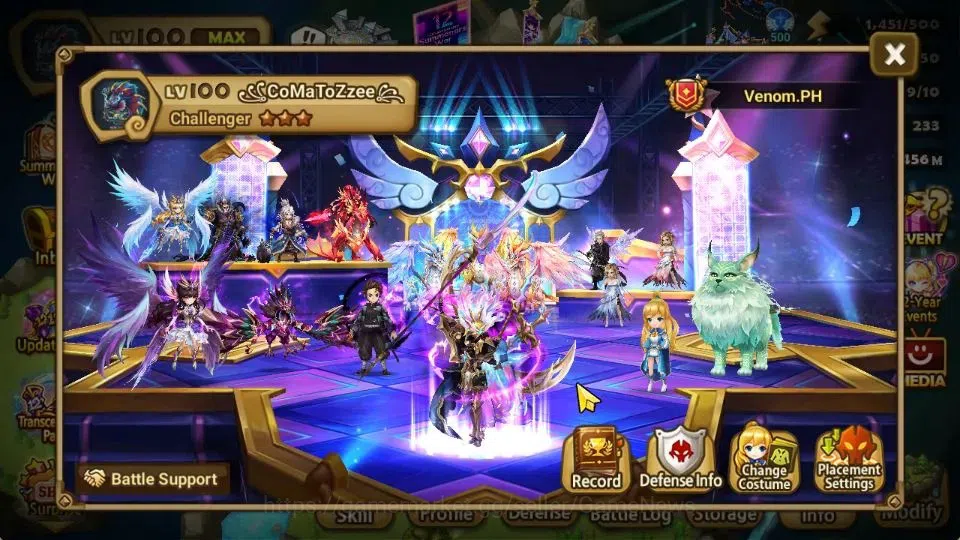 Summoners War: Sky Arena Accounts ASIA Lv100|3 LD[Maximilian,Jaara,Trinity]|63 Total image 2