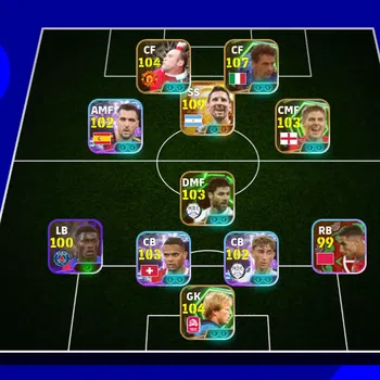 eFootball Accounts Legends & Iconic Players EFOOTBALL 2026 | BIGTIME MESSI NEW,BAGIO,S GERARD,O KAHN,XABI ALONSO,POWER