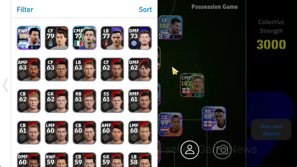 eFootball Accounts Android|BigTime K.Kvaratskhella,Epic Steven Gerrar image 2