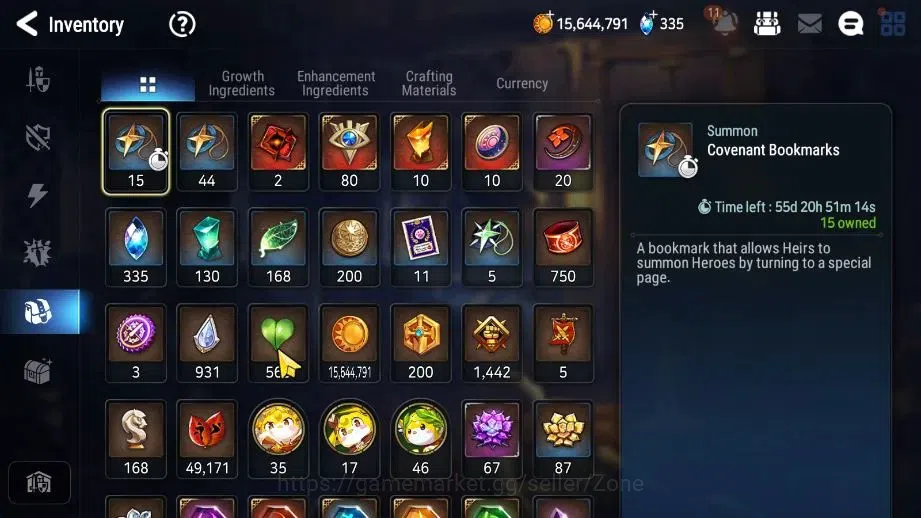 Epic Seven Accounts High-End Global|9ML (RnL, NM Luna, Abyss Yufine, RoL, AST Elena,)|PoH,Bless, Theater ON||Stove 10