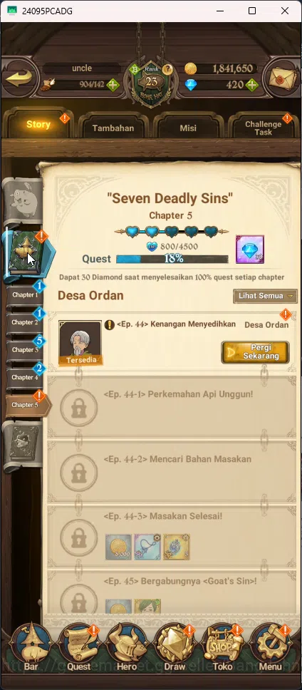 The Seven Deadly Sins: Grand Cross Accounts Starter ASIA | 810k CC | Diamond 420 | 2 UR Merlin image 10