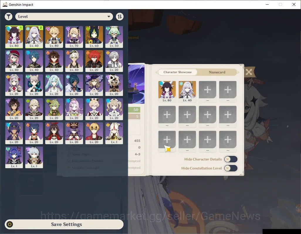 Genshin Impact Accounts ASIA|AR 50|BD Unset|2 Limited+2 (*5Weap)|Skirk+Sig image 2