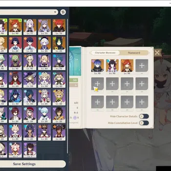 Genshin Impact Accounts Starter ASIA|AR 50|4 Limited + 3(*5Weapon)|(Flins,Mavuika)+Sign,Columbina,Citlali,|Male