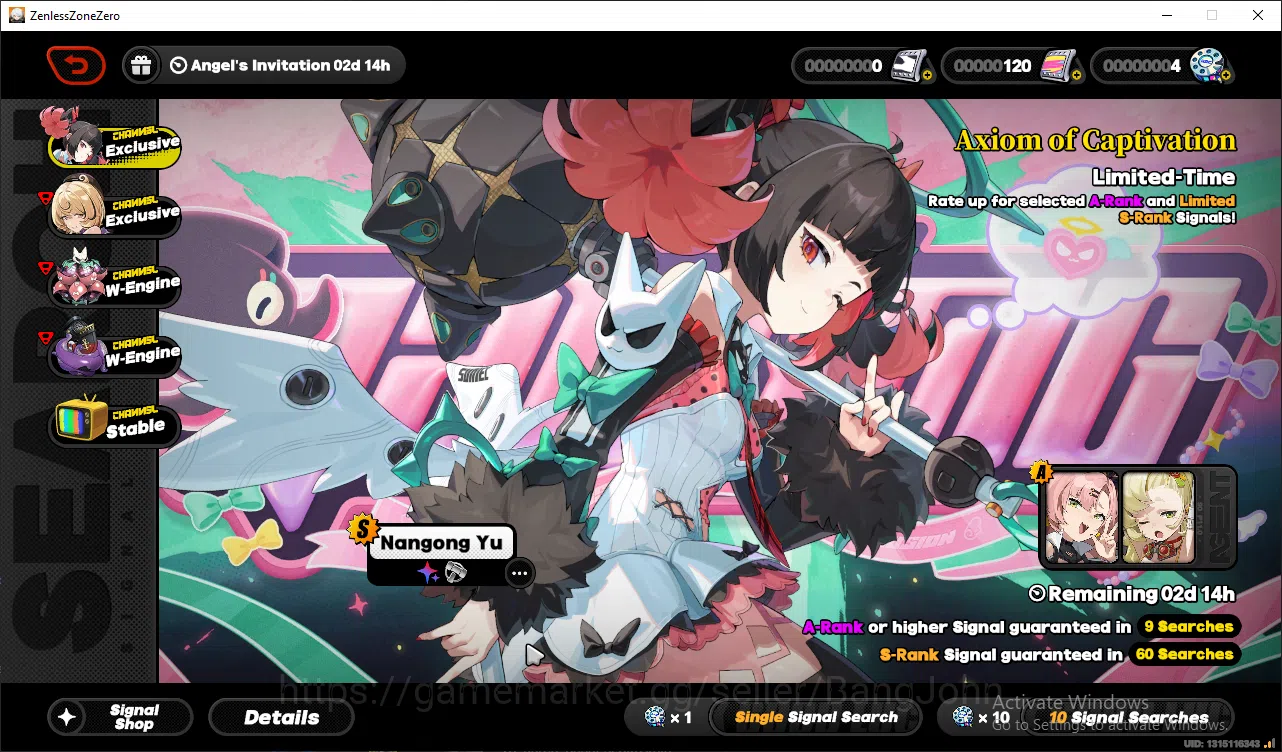 Zenless Zone Zero Accounts ASIA | Orphie & Magus, Zhao, Grace, Rina 4 EMT, MC image 9