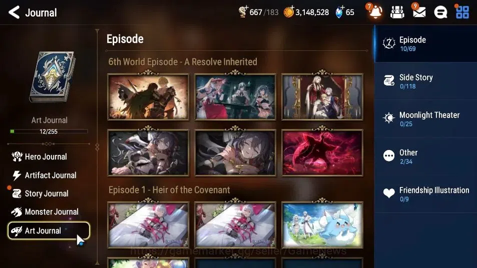 Epic Seven Accounts GLOBAL Unverif|New Era|2 ML(Rhianna & Luciella,Dra image 18