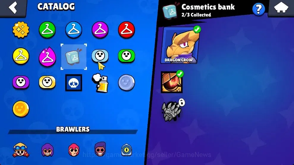 Brawl Stars Accounts 1954 Trophy|23 Brawlers Legend Spike, Myth Damian, image 11