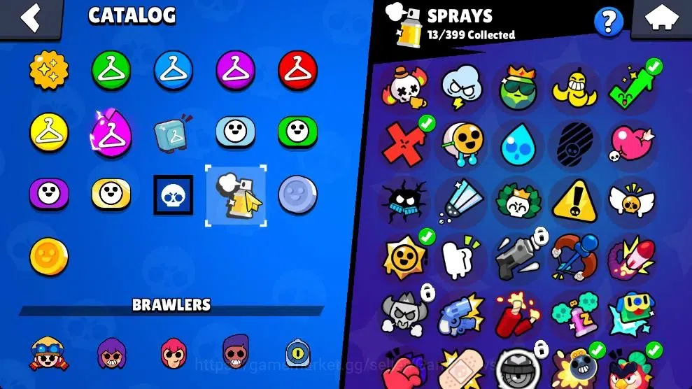 Brawl Stars Accounts 1954 Trophy|23 Brawlers Legend Spike, Myth Damian, image 18