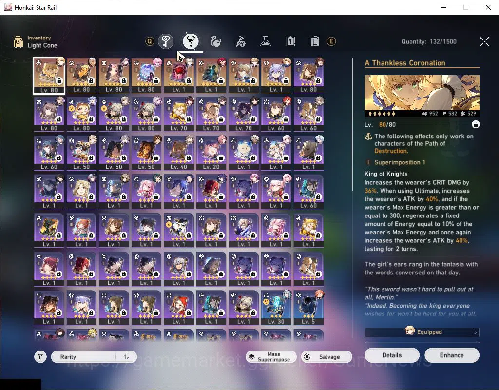 Honkai Star Rail Accounts Asia|TL 69|10 Limited|[Saber,The Herta]+Sign,Cyren image 6