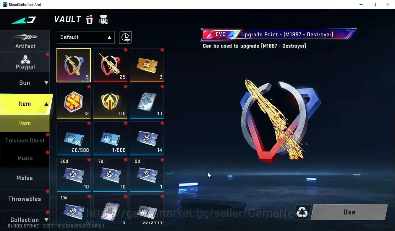 Blood Strike Accounts ASIA|Eternal Kala-Whisper (Lv2 Muzzle Fire)+Limite image 13