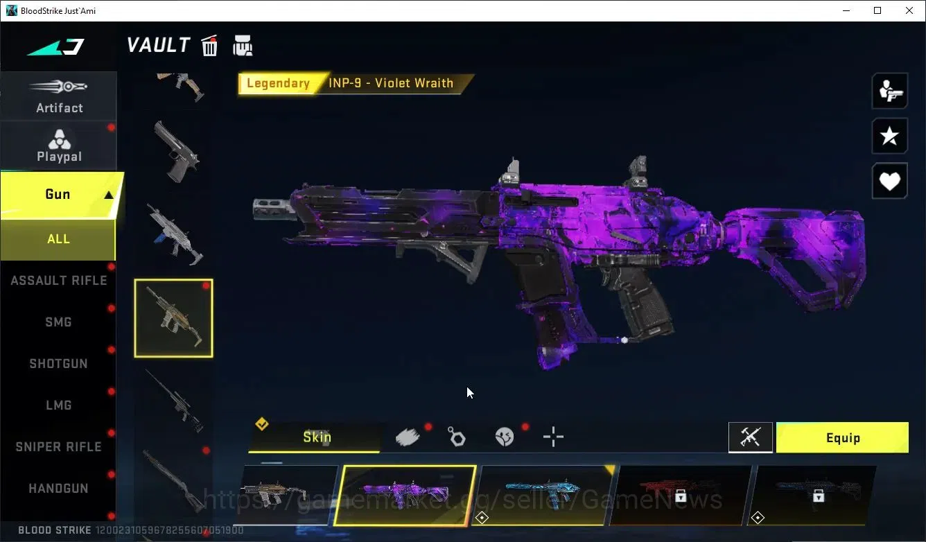 Blood Strike Accounts ASIA|Eternal Kala-Whisper (Lv2 Muzzle Fire)+Limite image 9