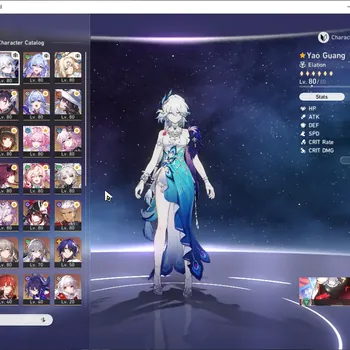 Honkai Star Rail Accounts Others Asia|Free ZZZ,GI|TL 70|2 GC + 25 Special Pass|3 Team Prem|24 Limited (Castorice,Hysilens