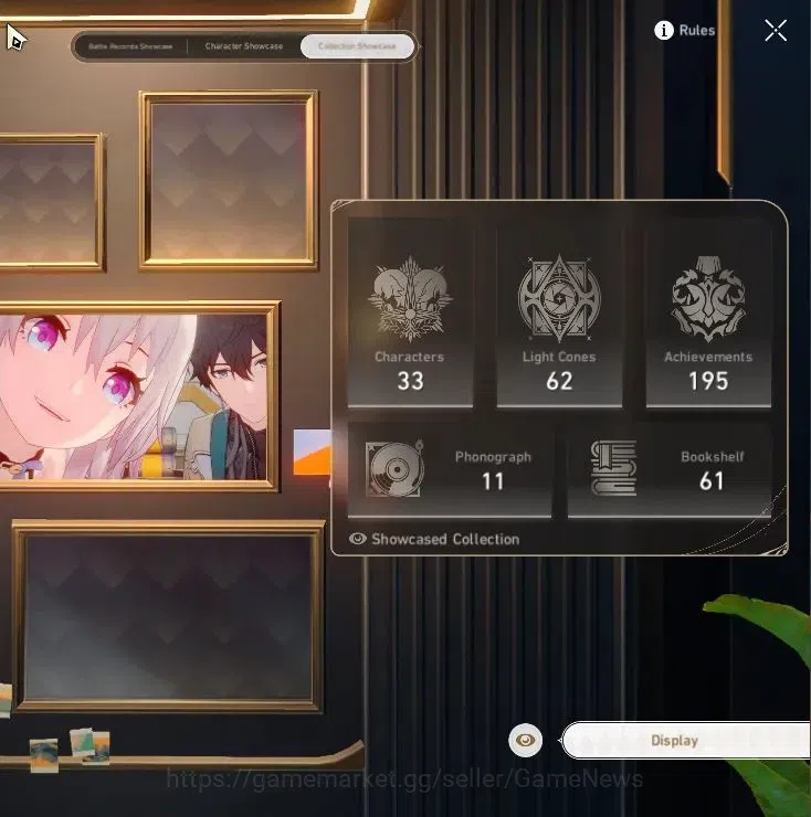 Honkai Star Rail Accounts Asia|TL50|9 Limited|[Cyrene+Sign,Acheron,Dante,Arc image 3