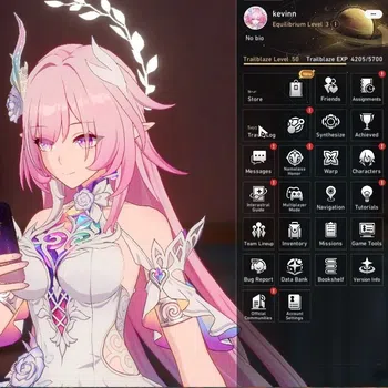 Honkai Star Rail End Game Asia|TL50|9 Limited|[Cyrene+Sign,Acheron,Dante,Arc image 1