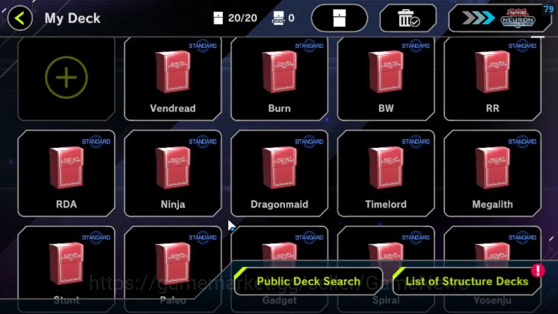 Yu-Gi-Oh! Master Duel Accounts Mid-Level Lv 18 | 20 Deck |VSK9,Radiant Typhoon,Dracotail,Yummys,Time Lord,Etc|Ranked 2