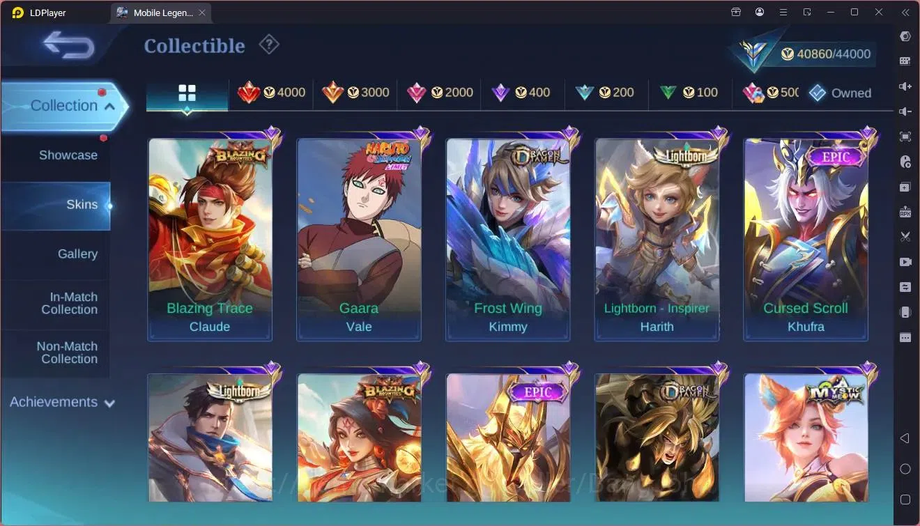 Mobile Legends: Bang Bang Accounts Global|Hero 109|Skin 173|Expert|KOF Karina|CC Nata image 13