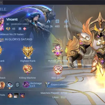 Mobile Legends: Bang Bang Collector Global|Hero 109|Skin 173|Expert|KOF Karina|CC Nata image 1