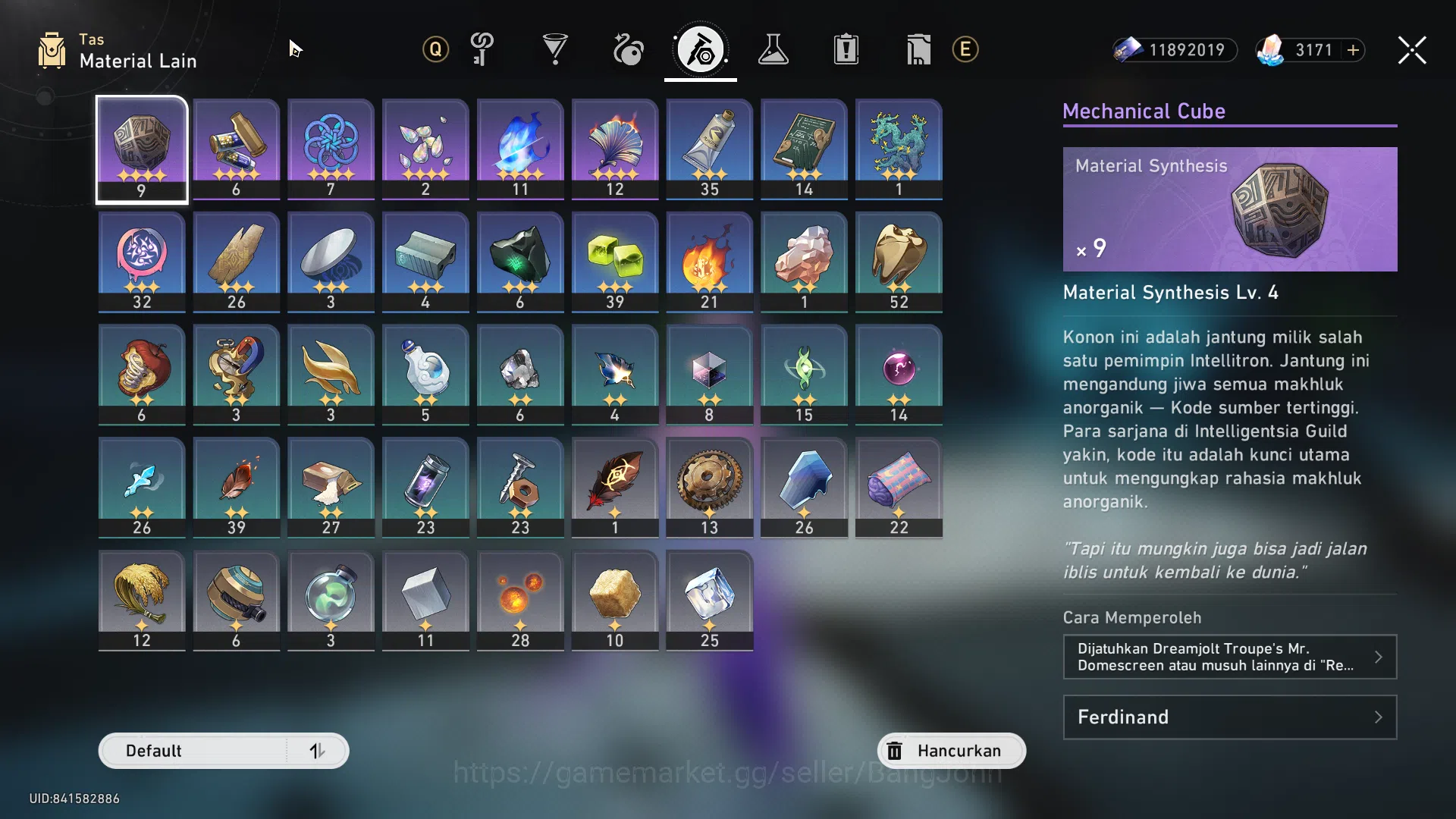 Honkai Star Rail Accounts [ASIA] TL 50 | 5 Limit (4 Top Support) Cyrene Spar image 12
