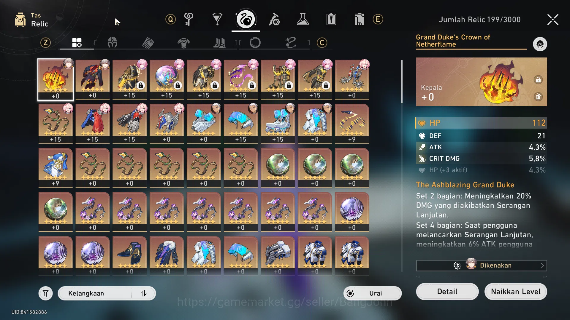 Honkai Star Rail Accounts [ASIA] TL 50 | 5 Limit (4 Top Support) Cyrene Spar image 13