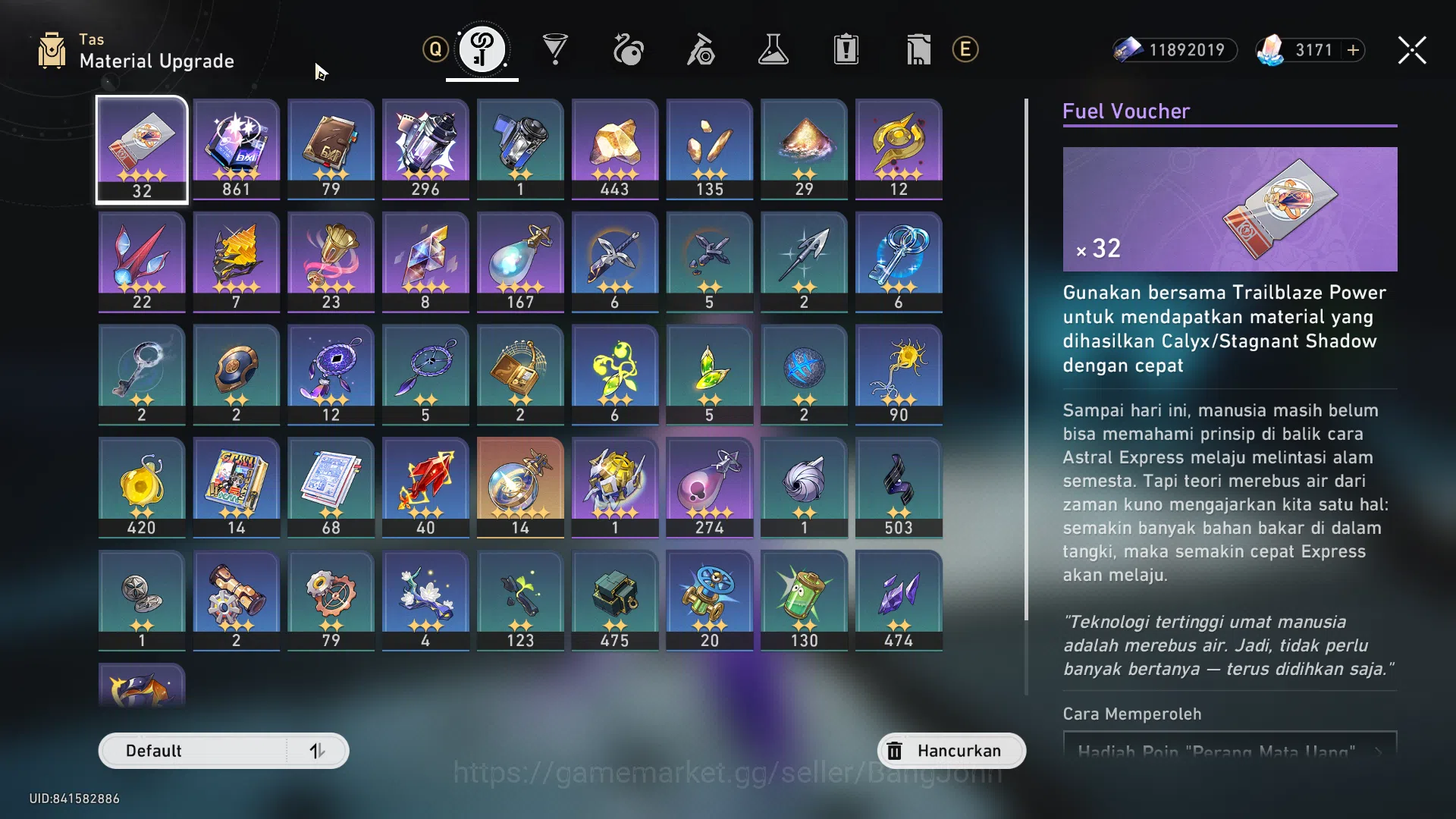 Honkai Star Rail Accounts [ASIA] TL 50 | 5 Limit (4 Top Support) Cyrene Spar image 15