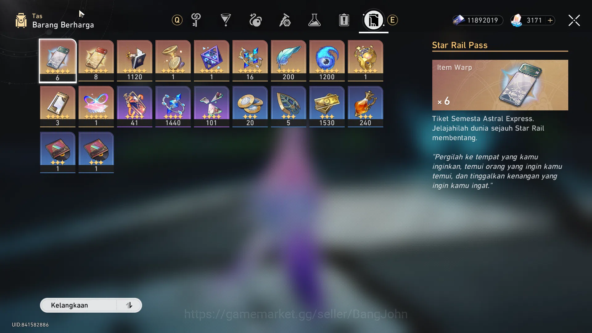 Honkai Star Rail Accounts [ASIA] TL 50 | 5 Limit (4 Top Support) Cyrene Spar image 9