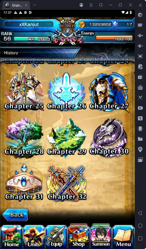 Grand Summoners Accounts GLOBAL|12 Ascend|Rank 56|Sayaka Miki TW|Shirou Emi image 8