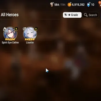 Epic Seven Accounts High-End GLOBAL UnVerif|New Era|2 ML(Lisette,SE.Celine)+Tenebria,Sez,Iseria,Landy,TA.Coli|Poh ON|Abys F