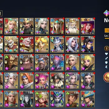 Infinite Magicraid Accounts S144--- LWL 83 ----NOEL-MARIE-BOREAS-ERATO-GUAN YU E3
